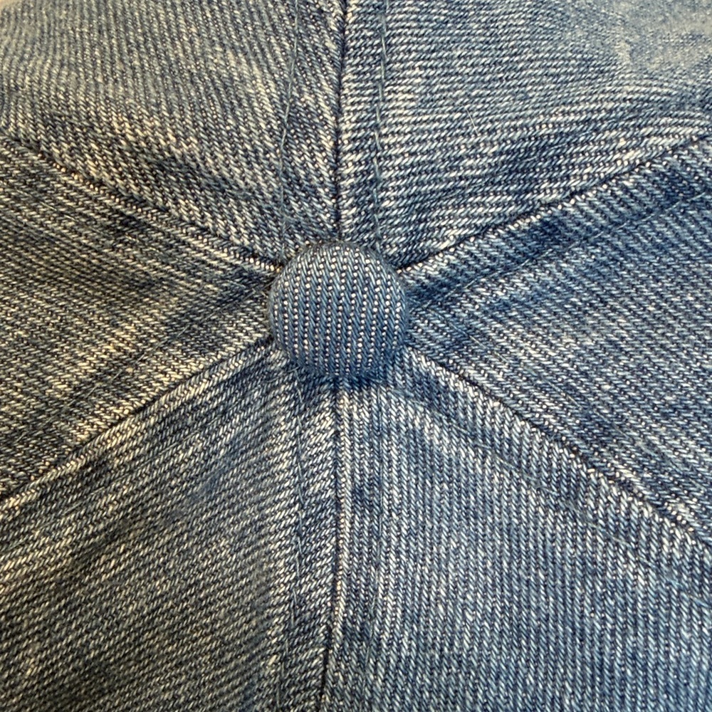 Book of The Month NWOT Blue Denim 'Book Person' Cap - Picture 6 of 6